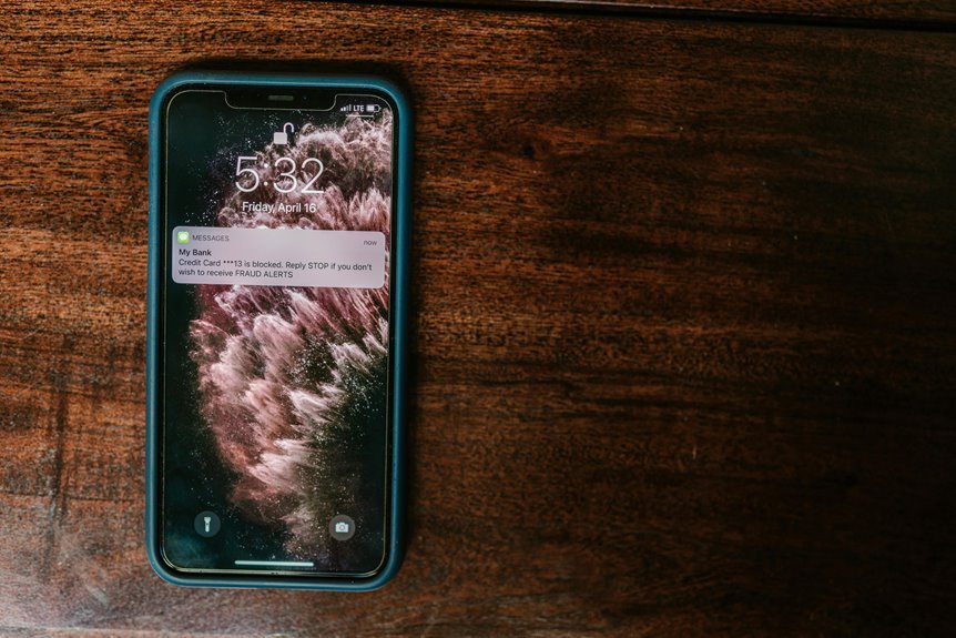 phone alert regarding news